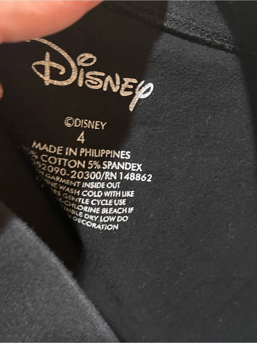 Torrid Disney Collection Black Minnie Mouse Graphic Leggings - Picture 4 of 5